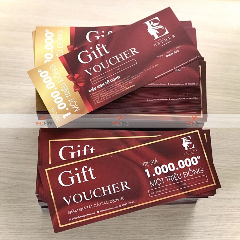 Dịch Vụ In Voucher Tại Thanh Hóa